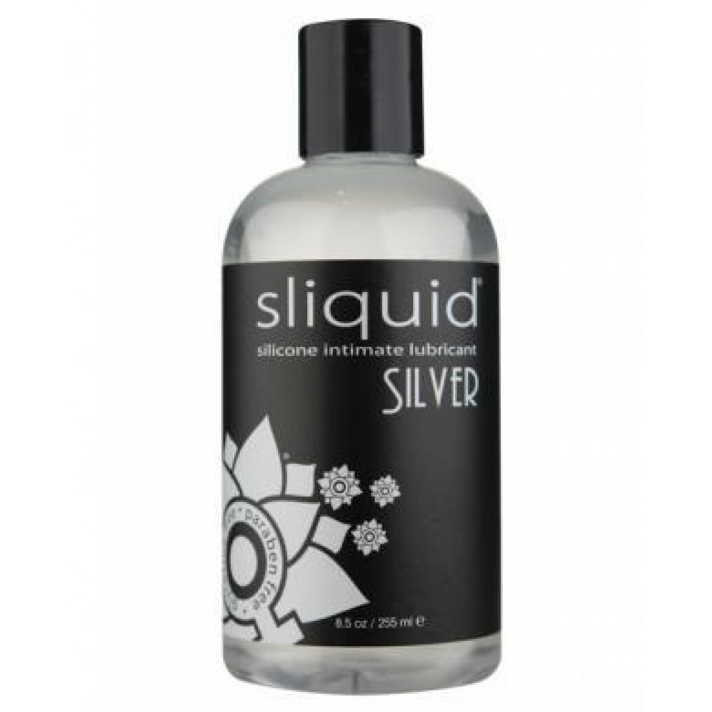 Sliquid Naturals Silver Silicone Intimate Lubricant 8.5oz - Sliquid
