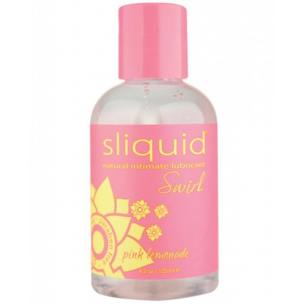 Sliquid Swirl Lubricant Pink Lemonade 4.2oz - Sliquid