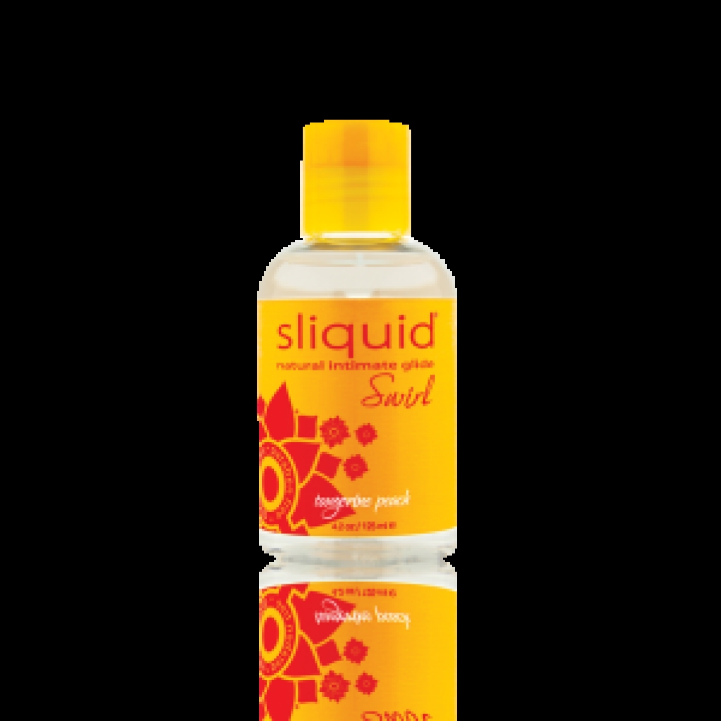 Sliquid Naturals Swirl Tangerine Peach Lubricant 4.2oz - Sliquid