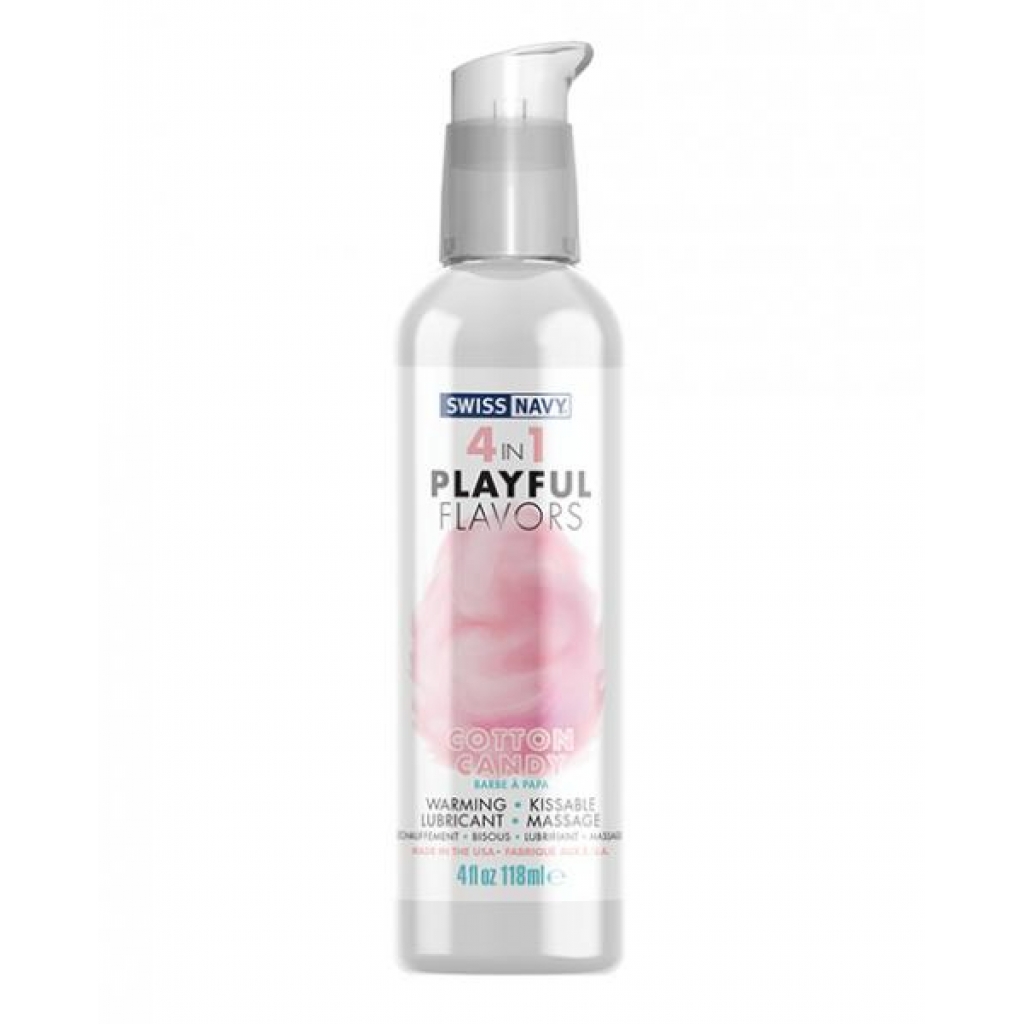 Swiss Navy 4 In 1 Playful Flavors Cotton Candy 4oz - Md Science