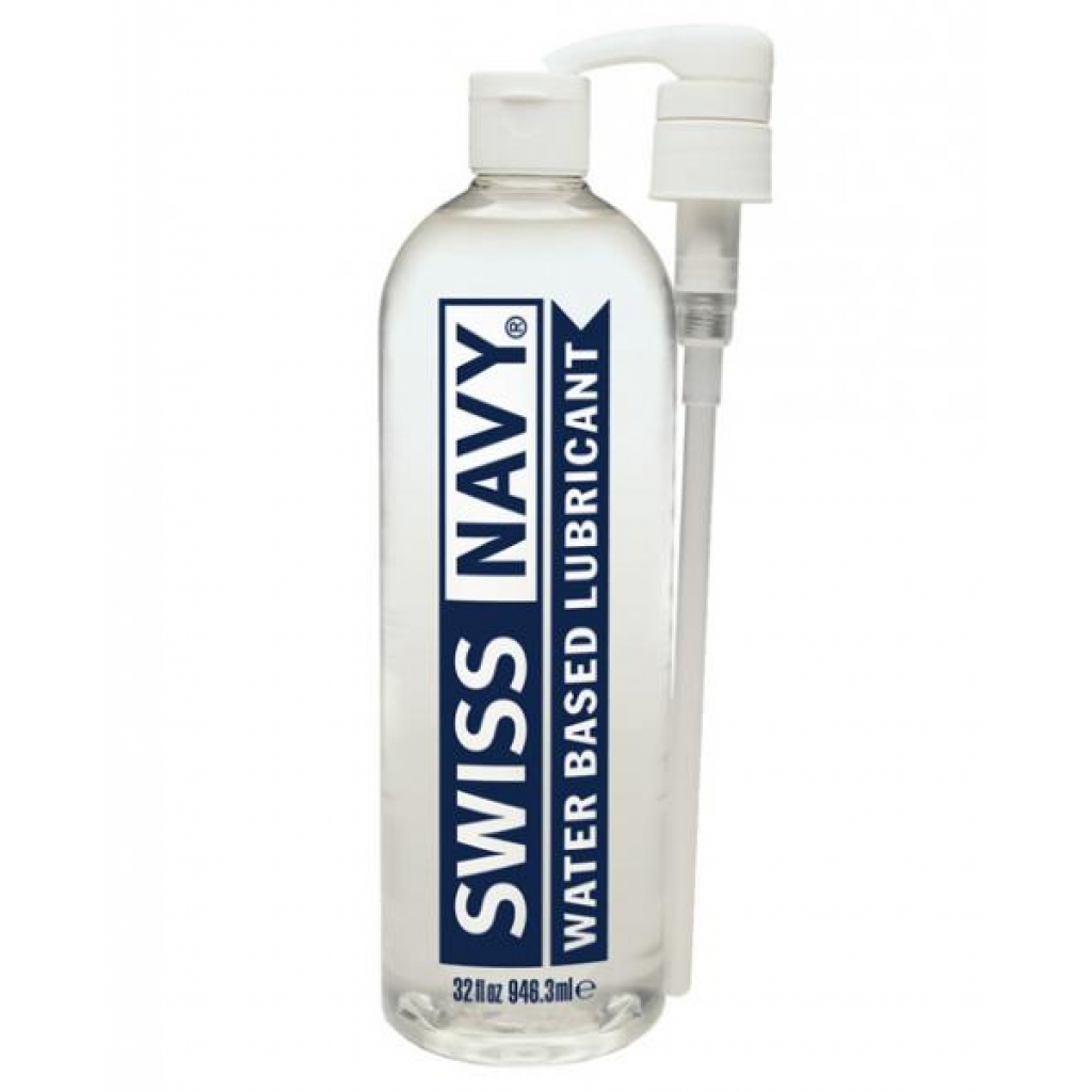 Swiss Navy Water Based Lubricant 32oz - Md Science Lab