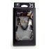 Adjustable Micro Plier Nipple Clamps With Link Chain Silver - Spartacus