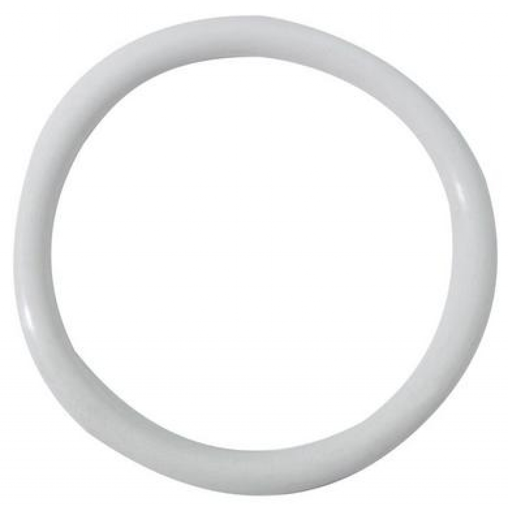 Rubber 2 inch C Ring - White - Spartacus