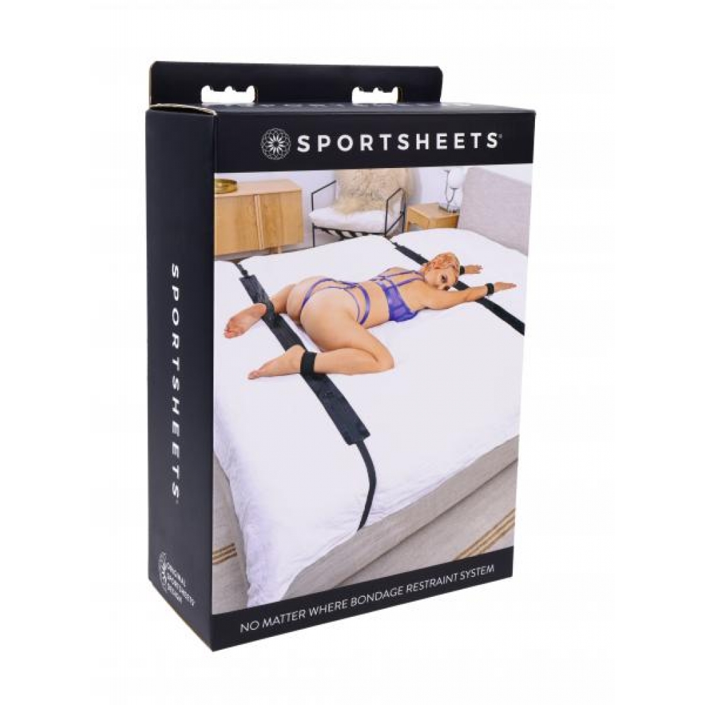 Sportsheets No Matter Where Bondage Restraint System - Sport Sheets