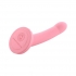 Daze 7in Vibrating Silicone Dildo Pink - Sport Sheets