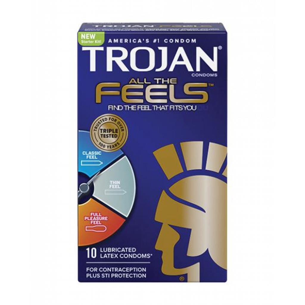 Trojan All The Feels 10ct - Paradise Products