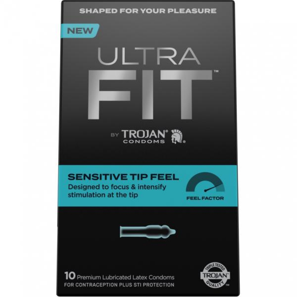 Trojan Ultrafit Sensitive Tip 10ct - Trojan