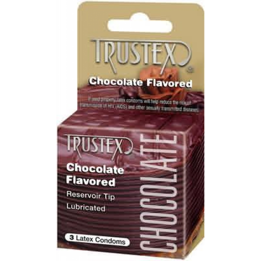 Trustex Chocolate Flavored Condom 3 pack - Trustex