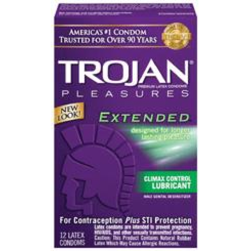 Trojan Extended Pleasure 12Pk