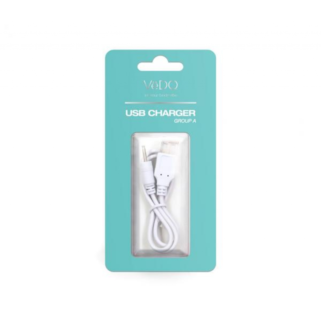 Vedo USB Charger Replacement Cord Group A Vibrators - Vedo