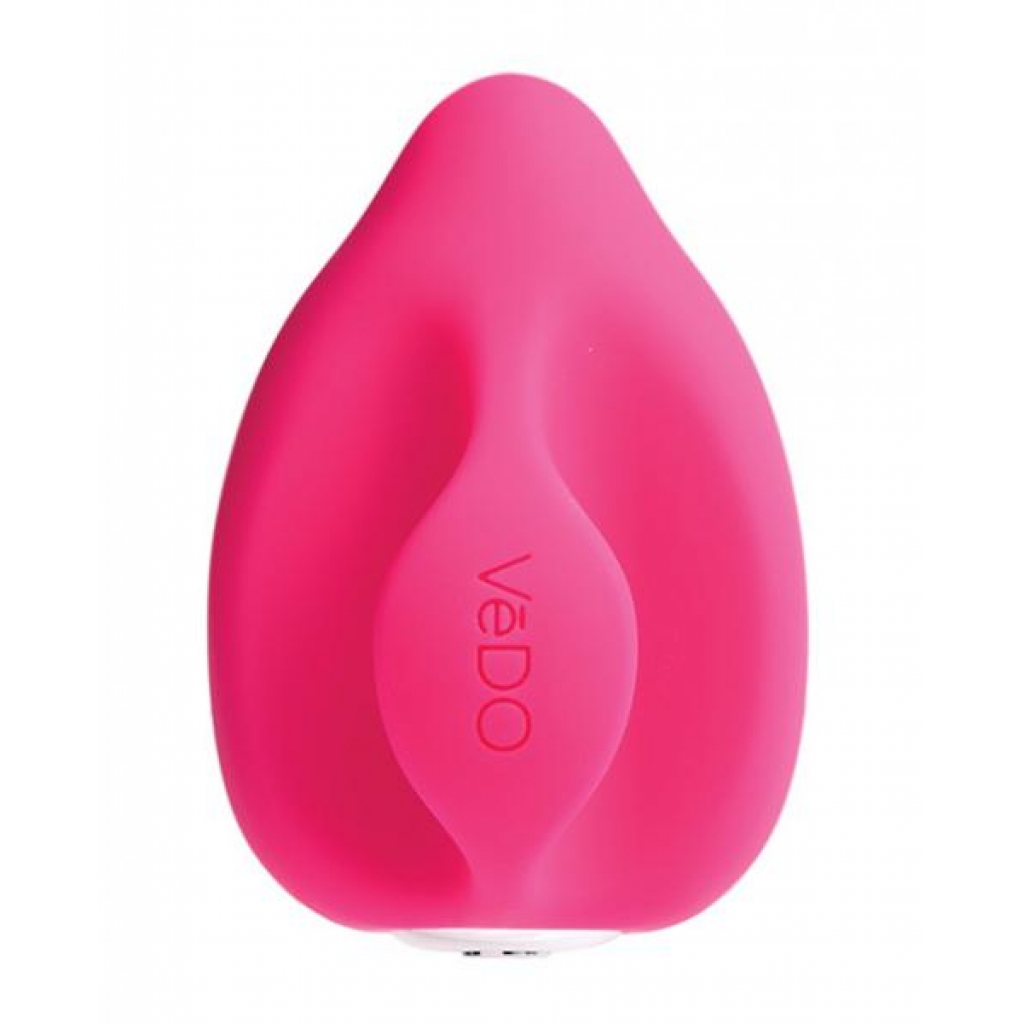 Vedo Yumi Rechargeable Finger Vibe Foxy Pink - Vedo