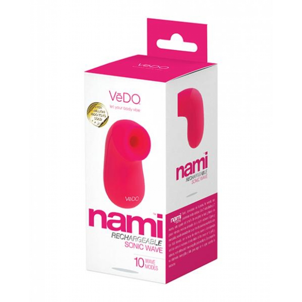 Vedo Nami Sonic Vibe Foxy Pink Rechargeable - Vedo