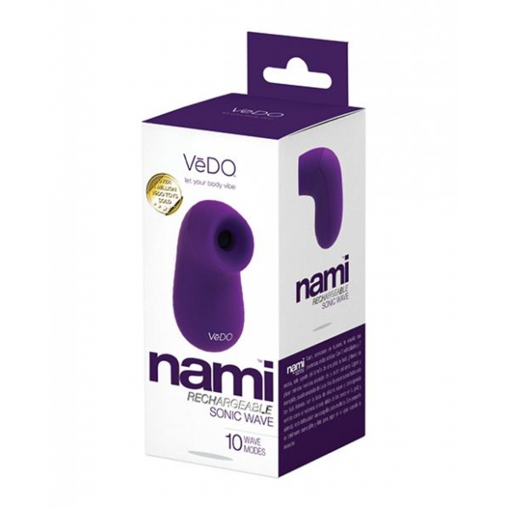 Vedo Nami Sonic Vibe Purple Rechargeable - Vedo