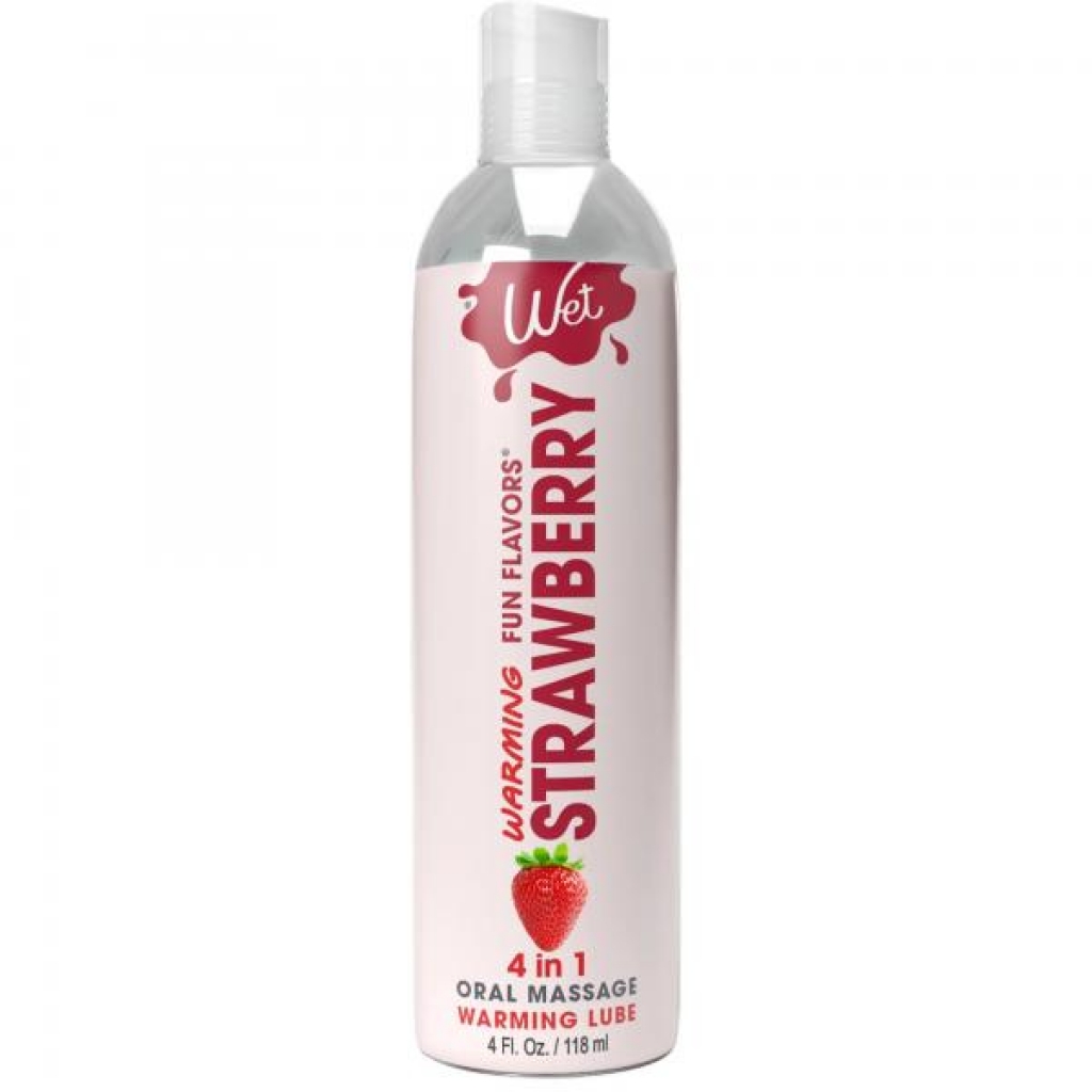 Wet Strawberry Warming 4.oz - Wet Lube