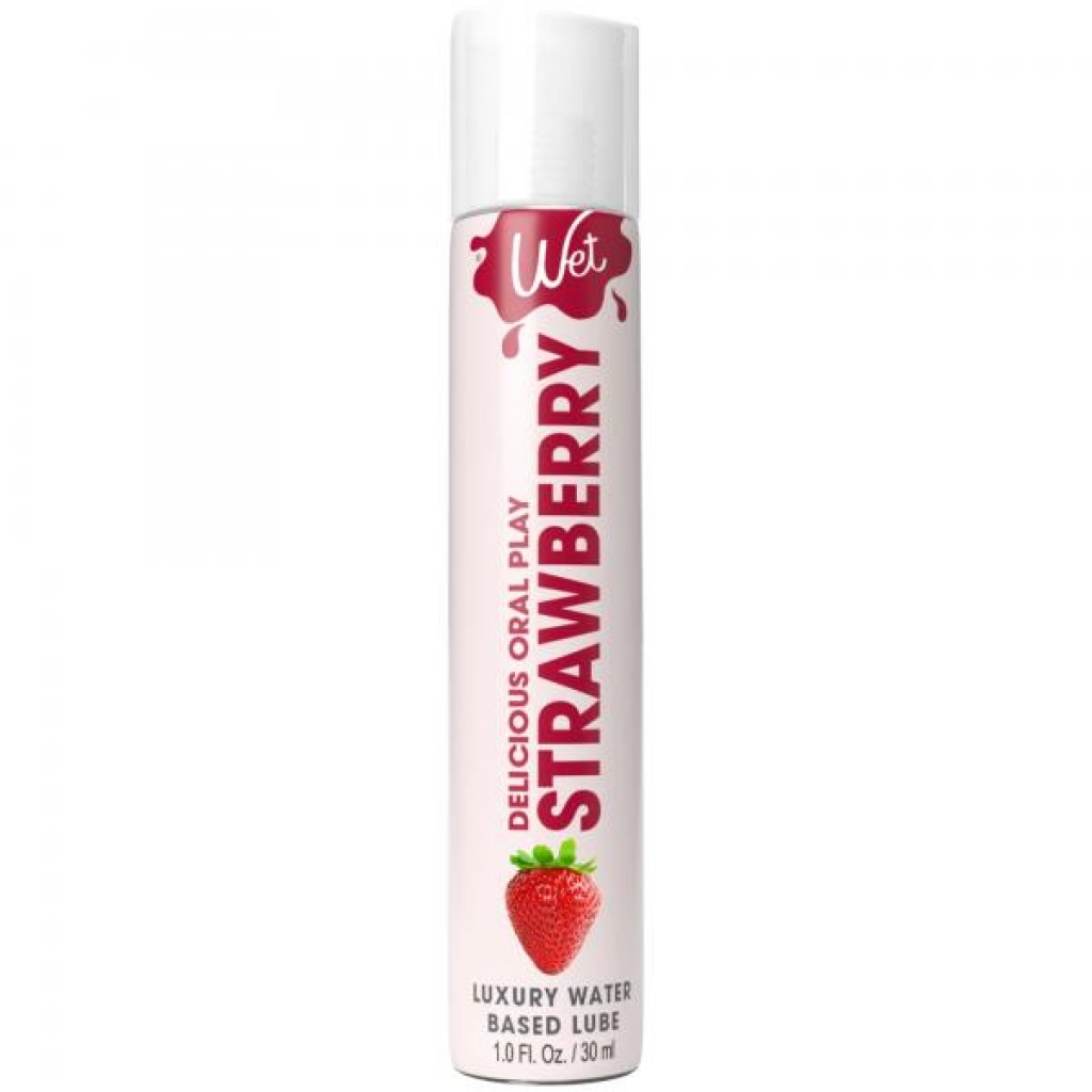 Wet Strawberry Oral 1 Oz - Wet Lube