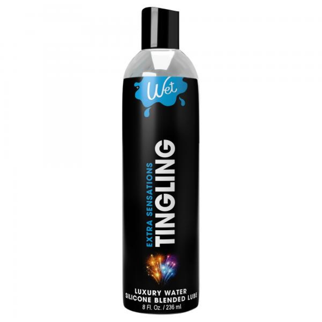Wet Tingling Water/silicone 8 Oz - Wet Lube