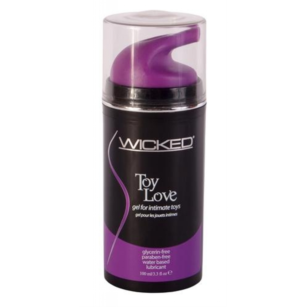 Wicked Toy Love Gel For Toys 3.3oz - Wicked Sensual Care