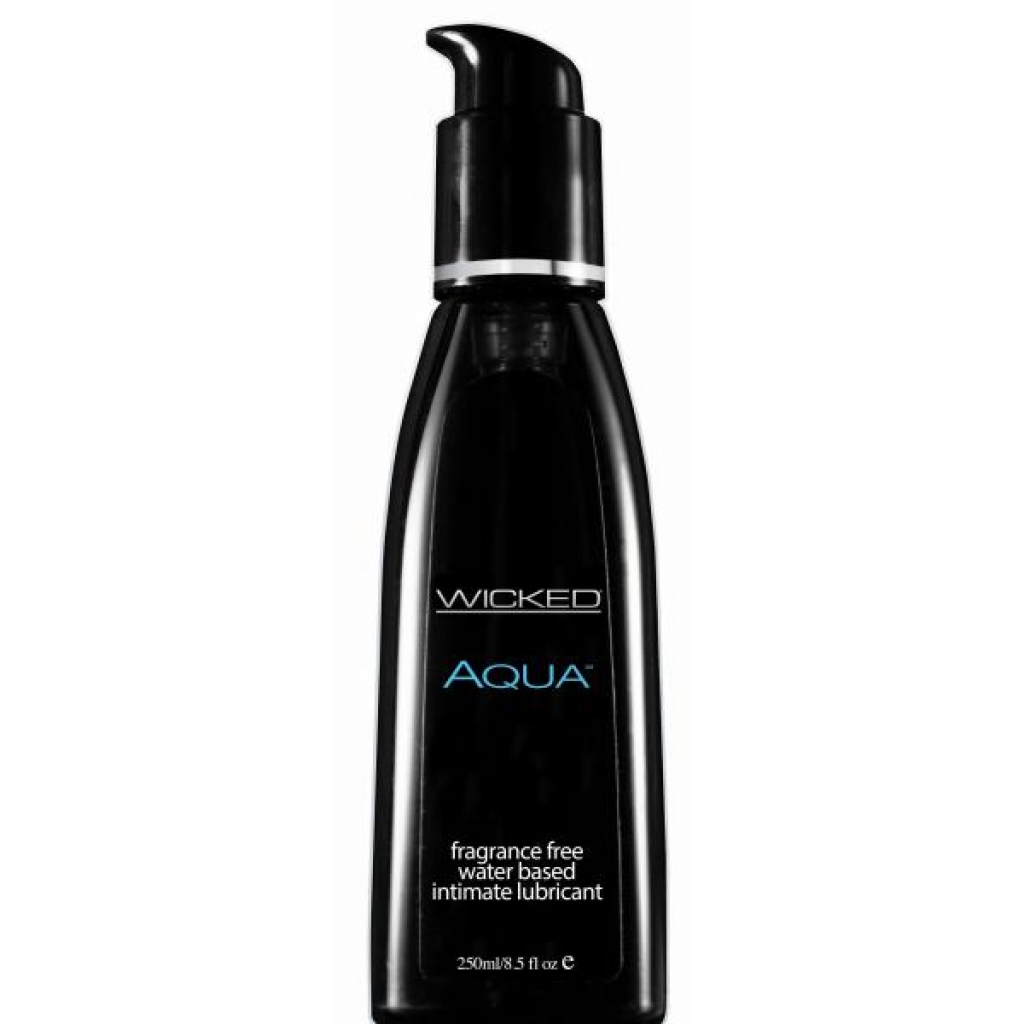 Wicked Aqua Fragrance Free Lubricant 8.5oz - Wicked Sensual Care
