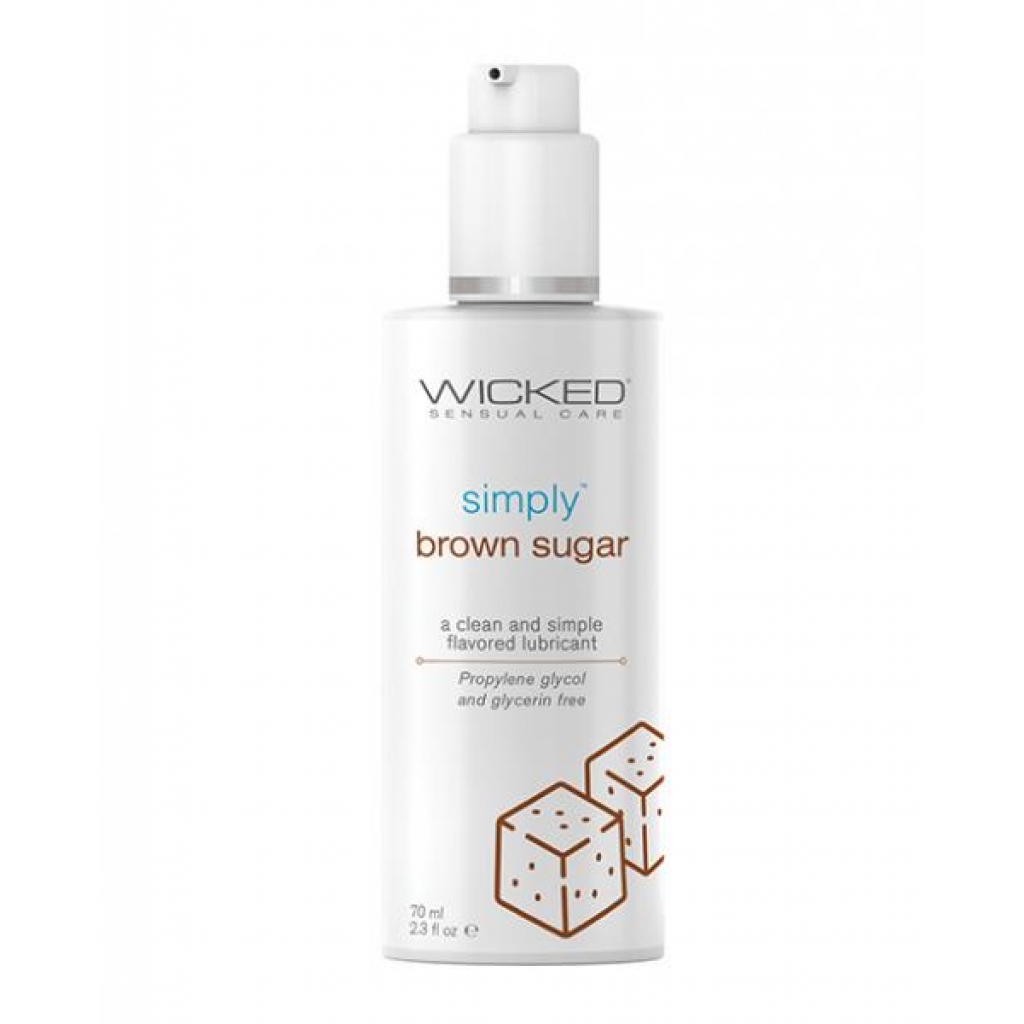 Wicked Simply Brown Sugar 2.3 Oz - Wicked Lubes