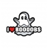 Ghost I Heart Boobs Pin (net) - Wood Rocket