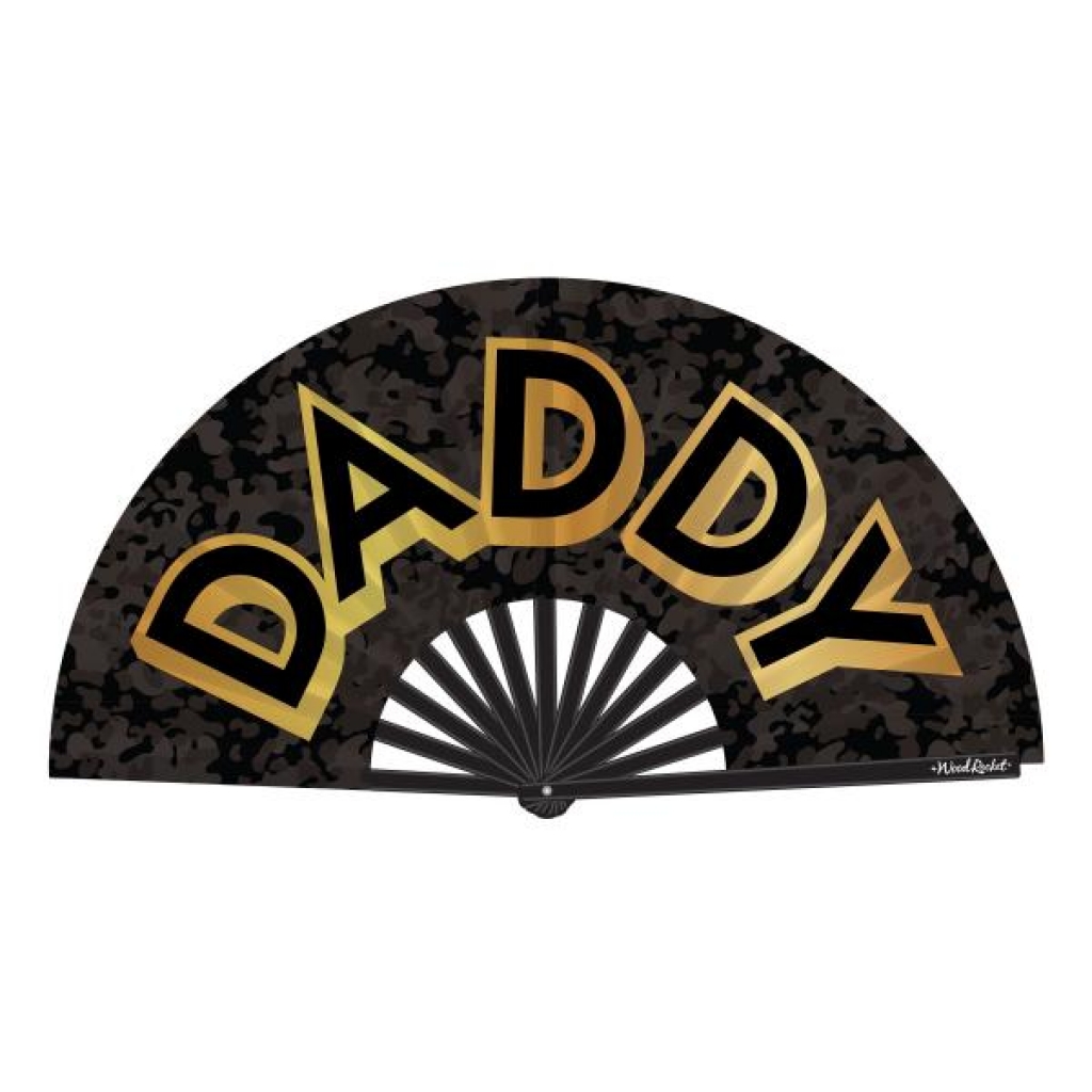 Daddy Paddle Hand Fan (net) - Wood Rocket