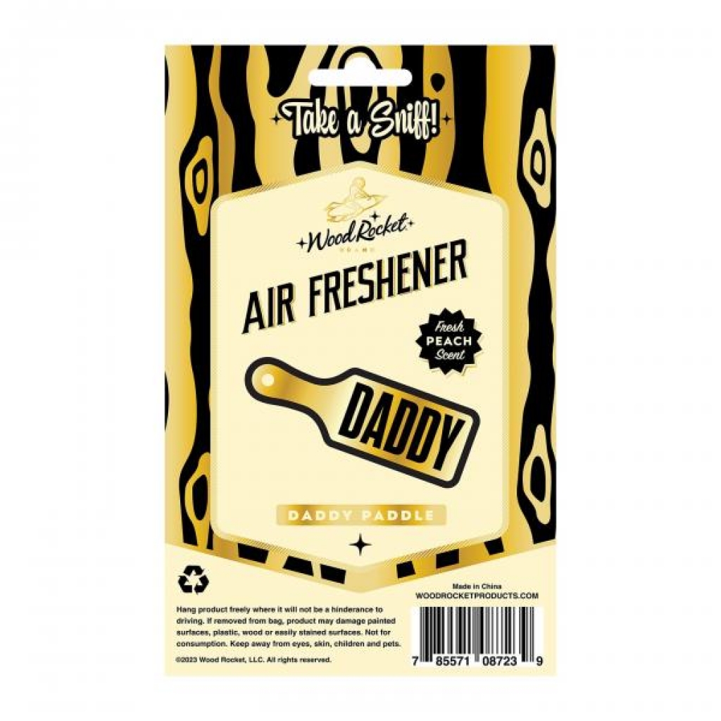 Daddy Paddle Air Freshener (net) - Wood Rocket
