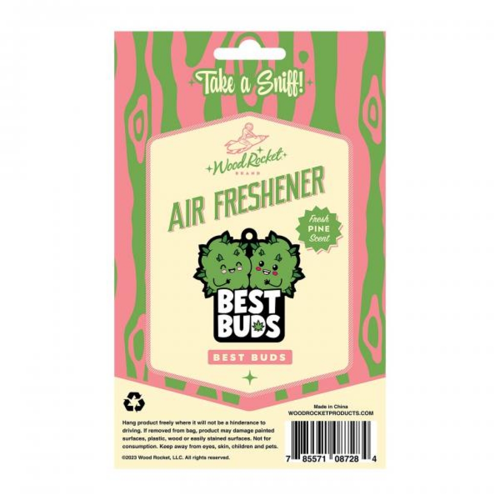 Best Buds Air Freshener (net) - Wood Rocket