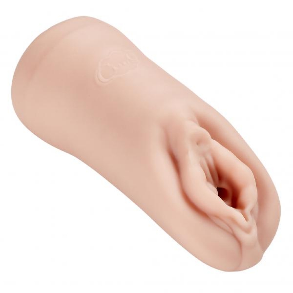 Cloud 9 Personal Double Ended Ribbed Stroker Beige - Cloud 9 Novelties