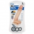 Cloud 9 Dual Density Real Touch 7 inches Dong with Balls Beige - Cloud 9 Novelties