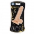 Pro Sensual Premium Silicone Dong 6 inch with 3 C-Rings Beige - Cloud 9 Novelties