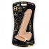 Pro Sensual Premium Silicone Dong Beige 8 inches with 3 C-Rings - Cloud 9 Novelties