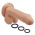 Pro Sensual Premium Silicone Dong Tan 8 inches with 3 C-Rings - Cloud 9 Novelties