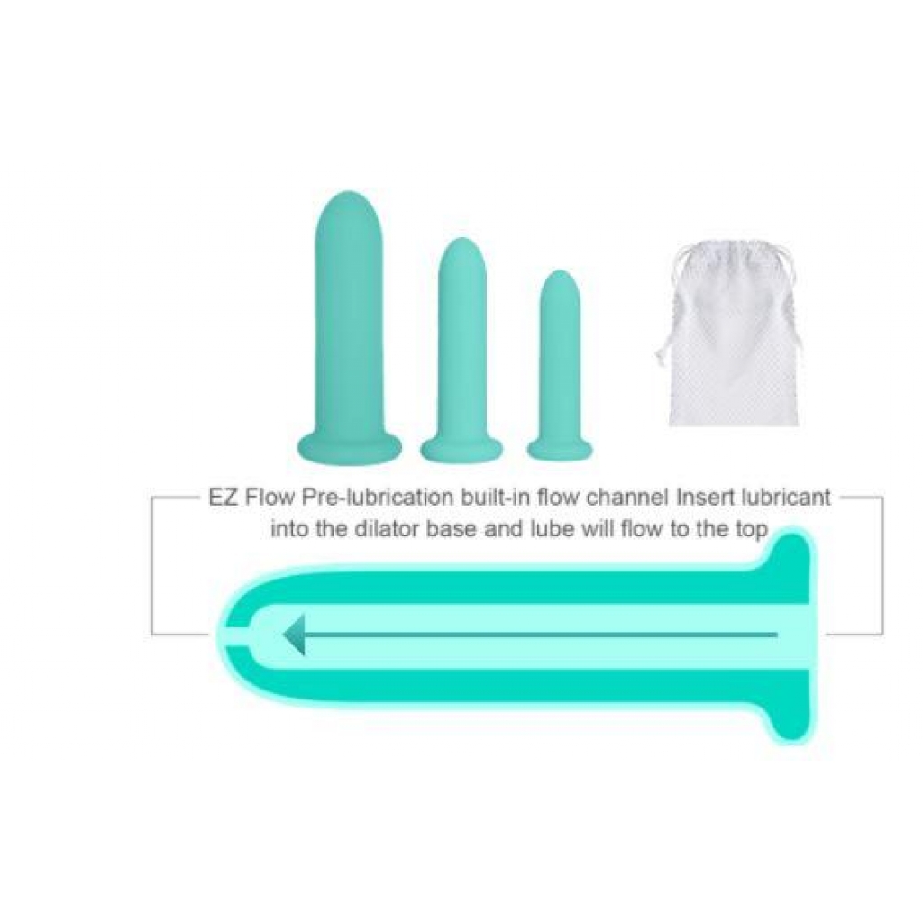 Cloud 9 Health & Wellness Silicone Dilator Kit (for Vaginal Or Anal Use) - Cloud 9 Novelties