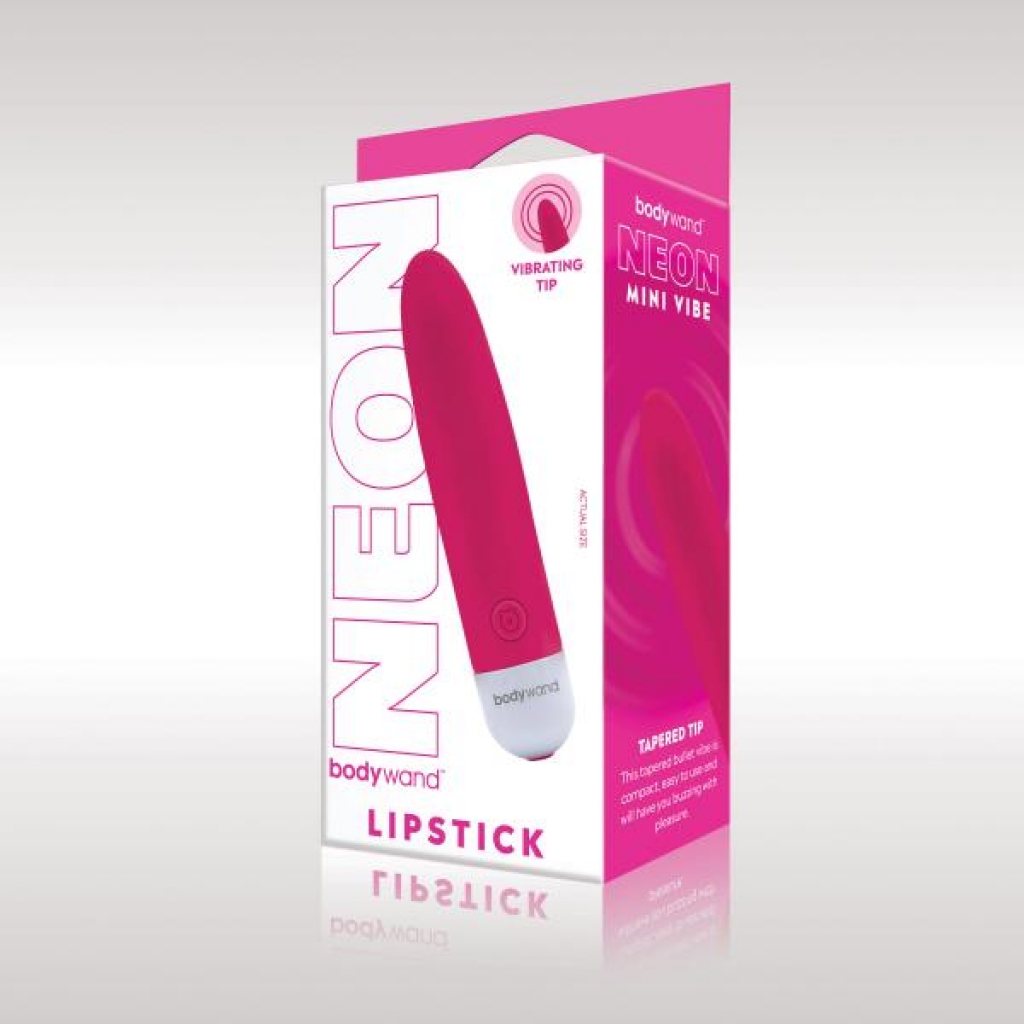 Bodywand Mini Lipstick Neon Pink (net) - X-gen Products