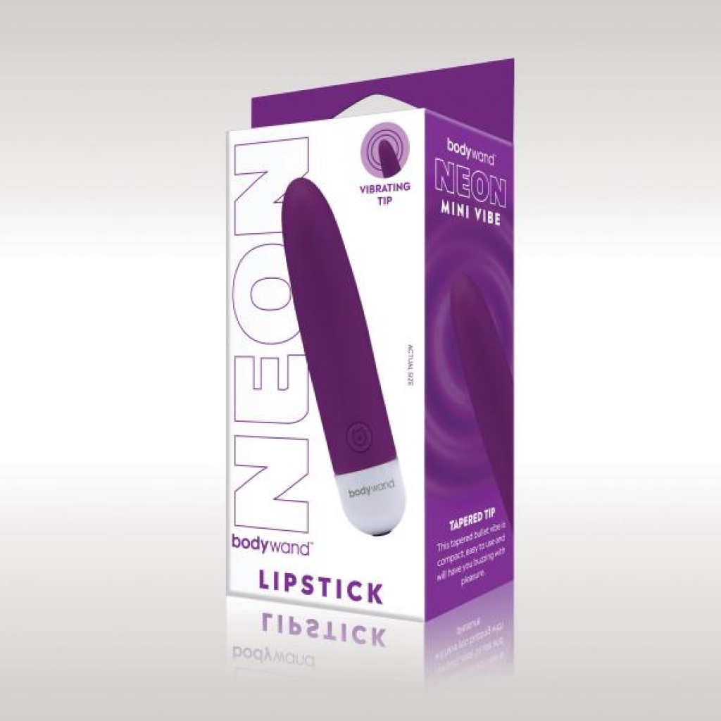 Bodywand Mini Lipstick Neon Purple (net) - X-gen Products