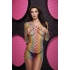 Lapdance Fencenet Rainbow Mini Dress O/s - X-gen Products