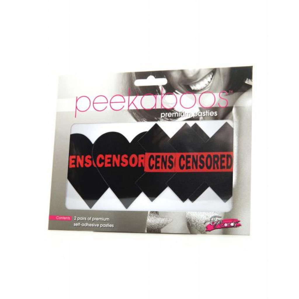 Pasties Censored Hearts & X - X-gen Products