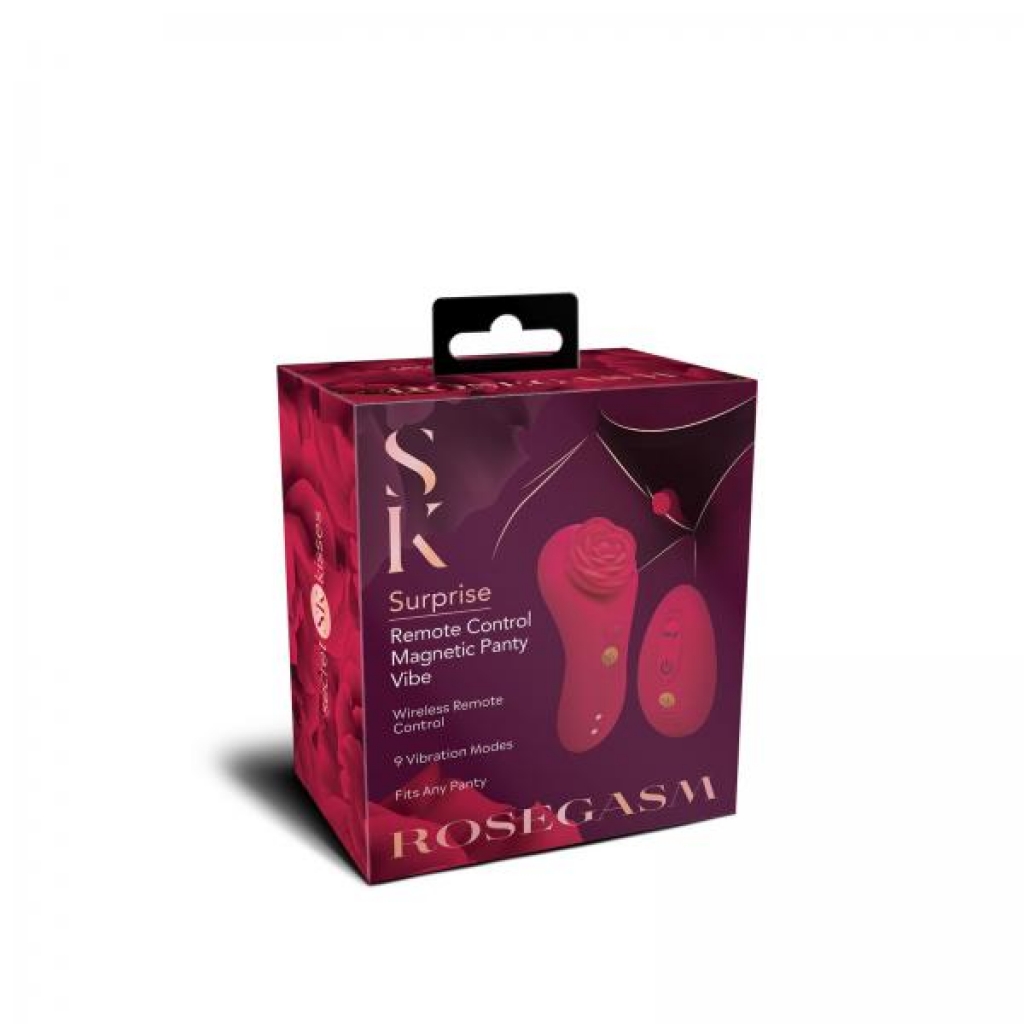 Rosegasm Rose Surprise Panty Vibe - X-gen Products