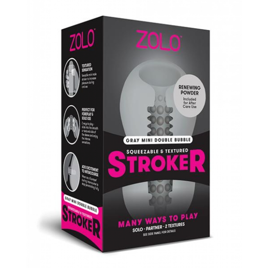 Zolo Mini Stroker Grey - X-gen Products