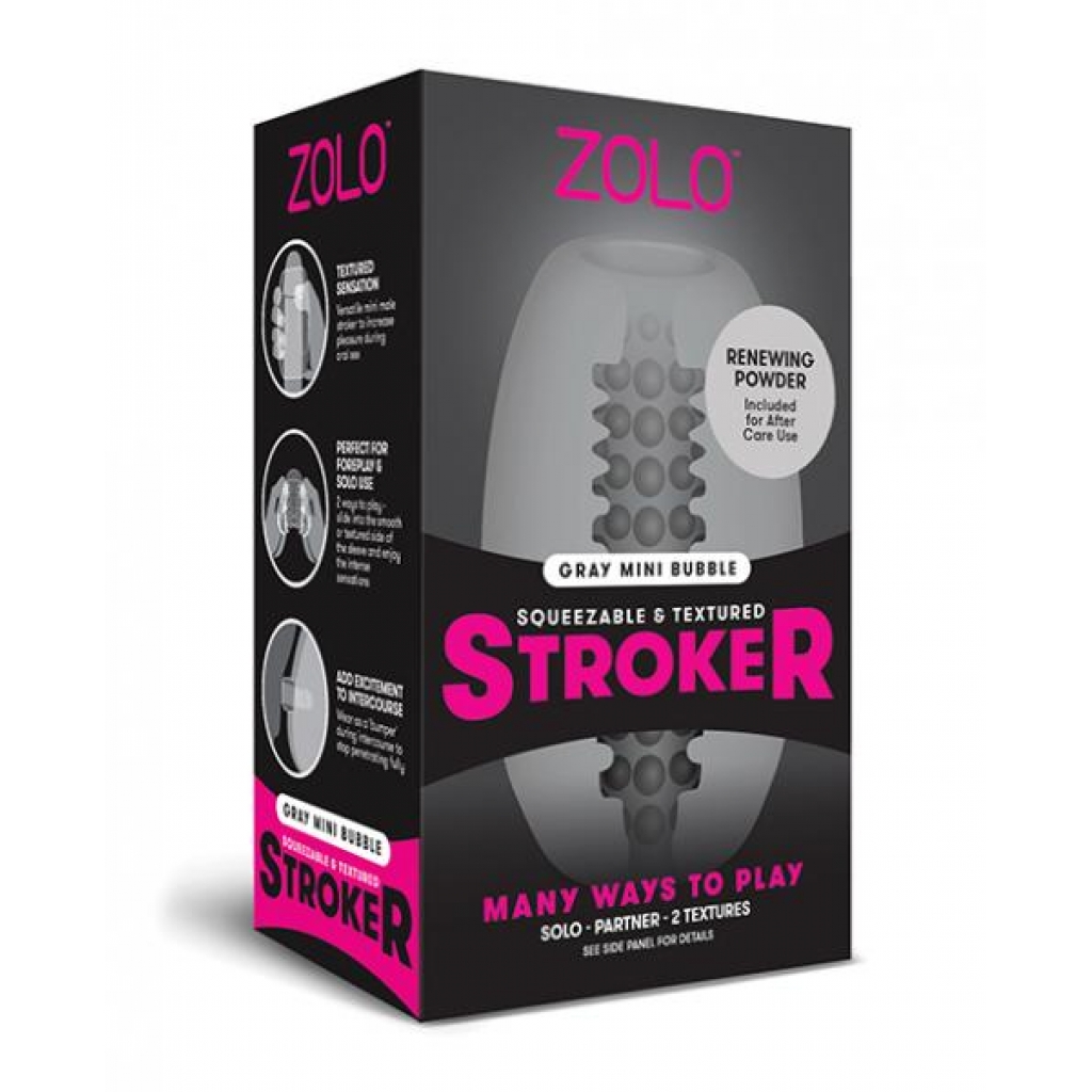 Zolo Mini Stroker Dome Grey - X-gen Products