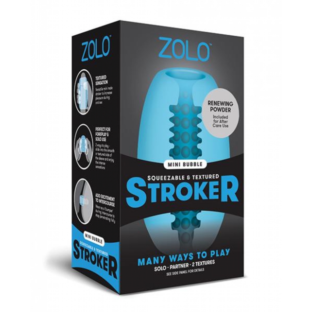 Zolo Mini Stroker Dome Blue - X-gen Products
