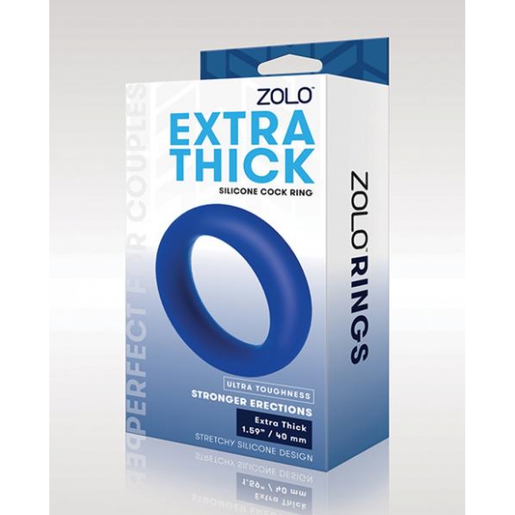 Zolo Extra Thick Silicone Cock - X-gen Products