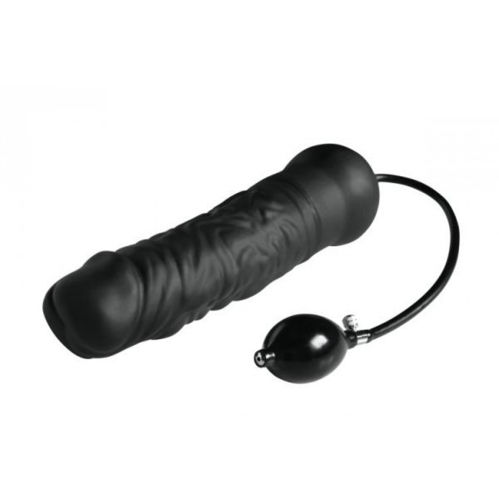 Leviathan Giant Inflatable Dildo Black - Xr Brands