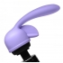 Fluttering Kiss Dual Stimulation Wand Attachment Purple - Xr Brands
