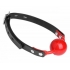 Hush Red Silicone Ball Gag Matte Finish - O/S - Xr Brands