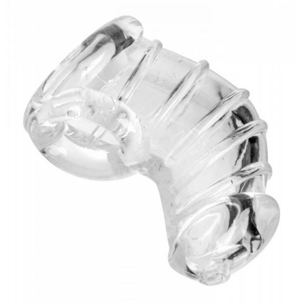 Detained Soft Body Chastity Cage Clear - Xr Brands