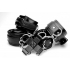Strict Hog-Tie Restraint System Black Leather - Xr Brands