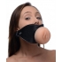 Pussy Face Oral Sex Mouth Gag Black - Xr Brands