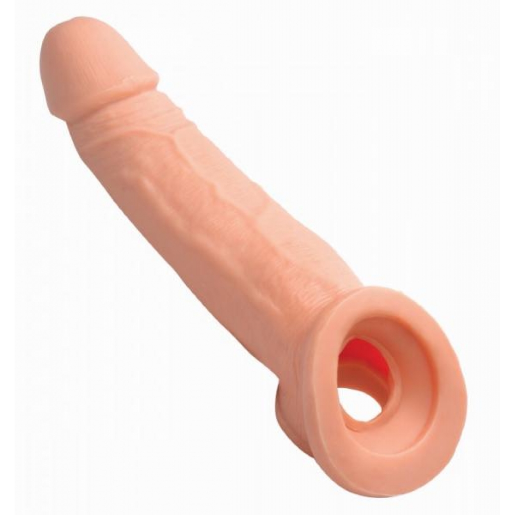 Ultra Real 2 inches Solid Tip Penis Extension Beige - Xr Brands