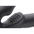 Evoke Super Charged Black Vibrating Strapless Strap On Black - Xr Brands